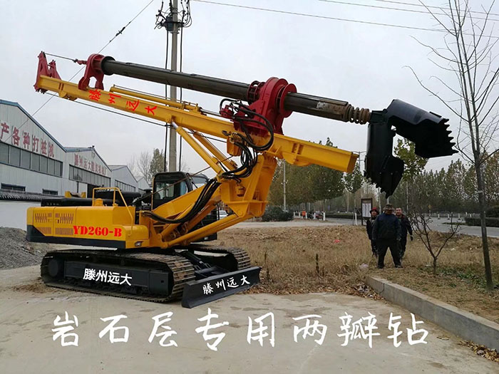 岩石层专用91香蕉视频在线观看国产，钻头为两瓣钻，打桩深度30米，支持定做